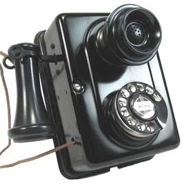 старинный настенный телефон AE 21
