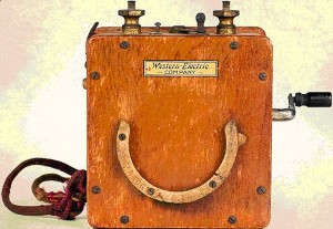 Переносной монтерский телефонный аппарат